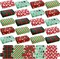 25 Pcs Christmas Gift Boxes Mailing Boxes Small Corrugated Cardboard Boxes Holiday Shipping Boxes for Small Business Gifts Shoe Packaging Supplies (Classic Style,4 x 8 x 2 Inch)